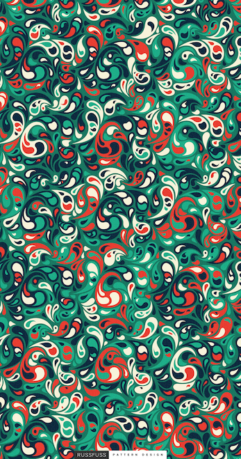 'Flow II' iPhone Wallpaper