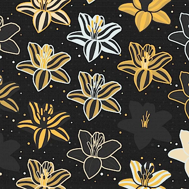 Golden Humbug Pattern Design by Russfuss