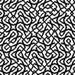 Tangle Pattern Design by Russfuss